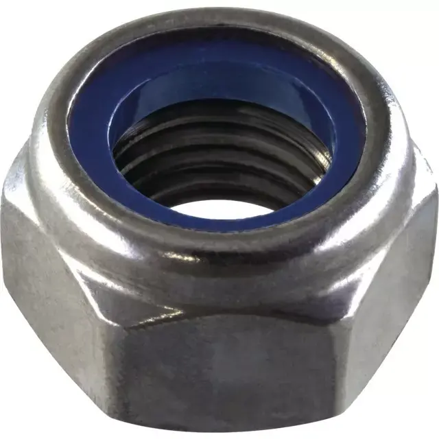 Ecrou hexagonal frein nylon d.5mm inox a2 (blister de 15) Retour Gratuit
