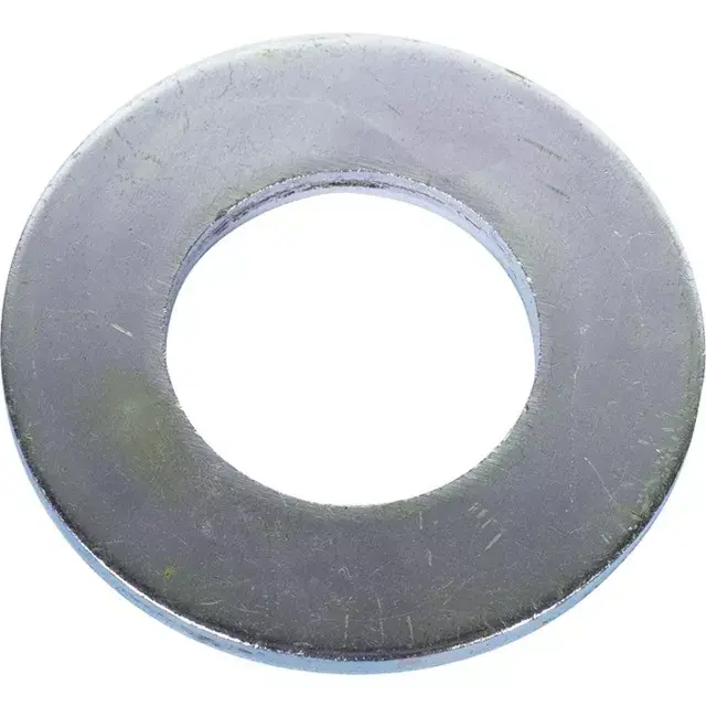 Rondelle plate d.18mm zingue (blister de 5) Haute Qualité