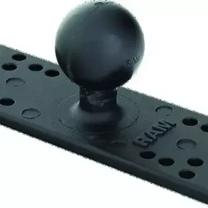 Base rectangulaire plate pre-perce 15,87x5,08cm avec boule c Acheter En Ligne