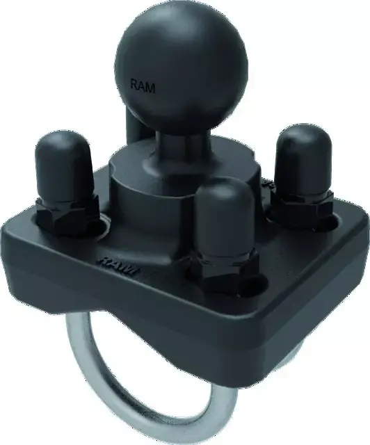 Base tube double u avec boule de 2,54 cm de diametre Meilleur Prix