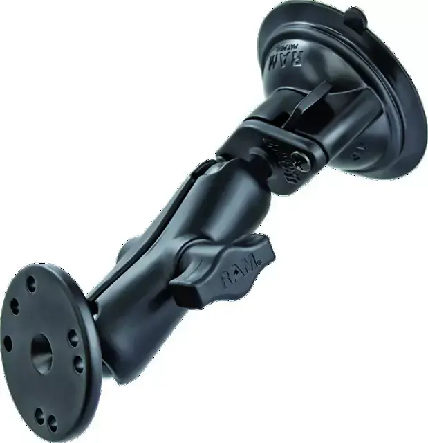 Kit ventouse à depression twist-lock bras standard avec base ronde boule b Nouvel Arrivage