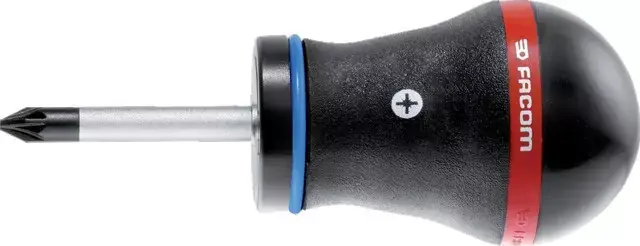 Dernière Chance Tournevis protwist pozidriv and lame ronde courte pz1 lg 25 mm facom
