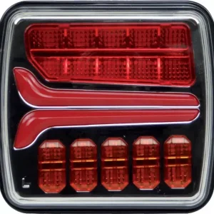 Nouveauté Feu arrière gauche dynamique carre 4 fonctions led 12-24v