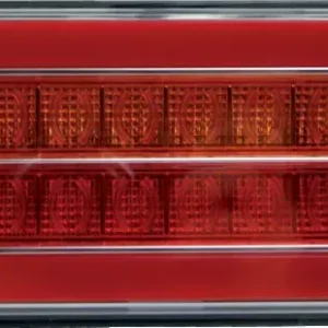 Paiement Sécurisé Feu arrière gauche dynamique rectangle 3 fonctions 12-24v