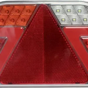 Feu arrière gauche dynamique rectangle 6 fonctions 12-24v Meilleur Prix