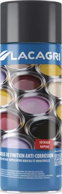 Vente Flash Peinture de finition gris sip ral 7021 400ml