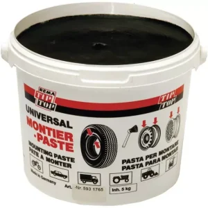 Pate a pneu noire seau 5kg tip top Bon Marché