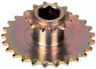 Authentique Pignon moteur double 12-25 dents Ribouleau Monosem 9555.a