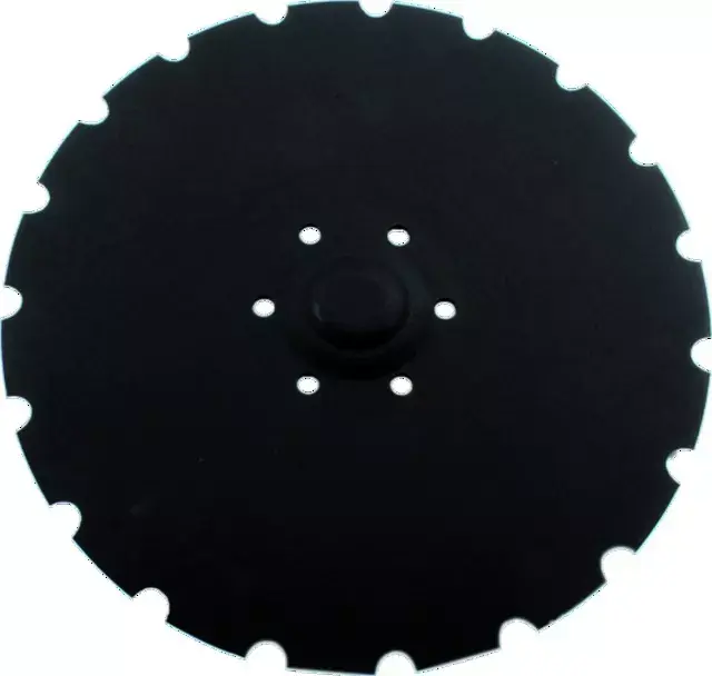 Disque de semoir crénelé ouvreur Ø 410X5 6 trous type sulky 980350 - 680350 Dernière Chance
