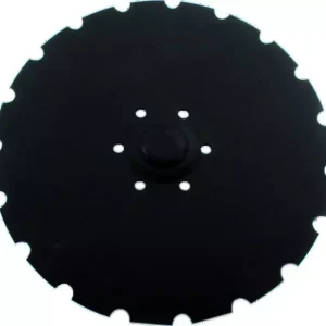 Disque de semoir crenele ø 410x5 6 trous semeur type sulky 980197 - 680197 Prix Choc