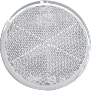 Populaire Catadioptre rond 60mm adhesif blanc