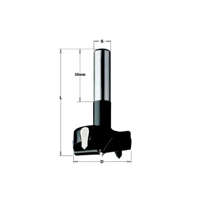 Solde Mèche à façonner carbure CMT - Diamètre 30 mm - Longueur 60 mm