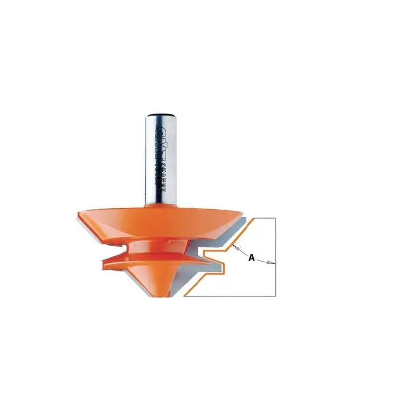 Fraise CMT pour bouvetage d‘angle - Hauteur 28,5 mm - Queue de 12 mm Haute Qualité