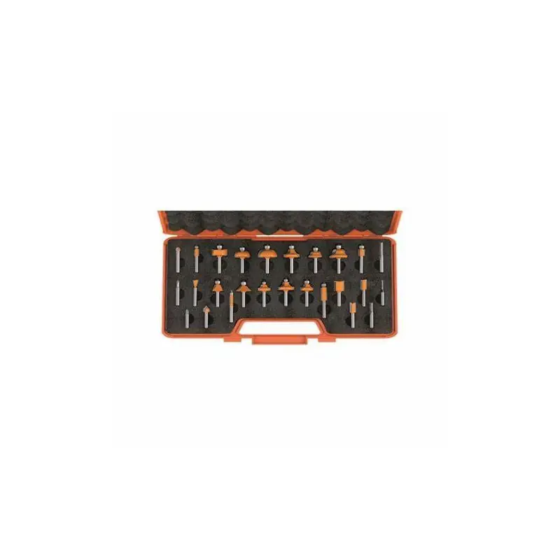 Coffret de 26 fraises CMT Queue de 8mm Authentique