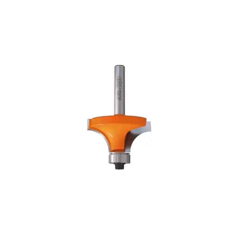 Authentique Fraise CMT pour quart de rond - Rayon 22,2mm - queue de 12mm