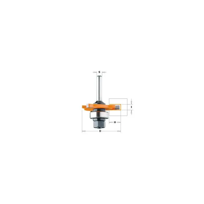 Must-Have Kit fraise disque + arbre épaisseur 5 mm, queue de 12 mm - CMT 822