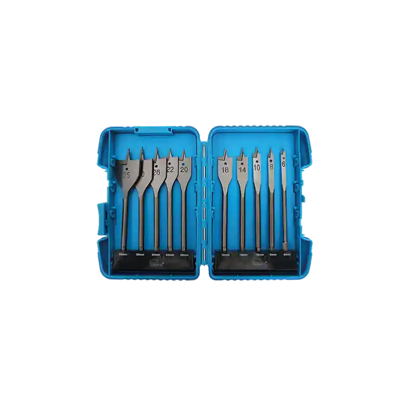 Coffret de 10 mèches plates bois Meilleur Choix