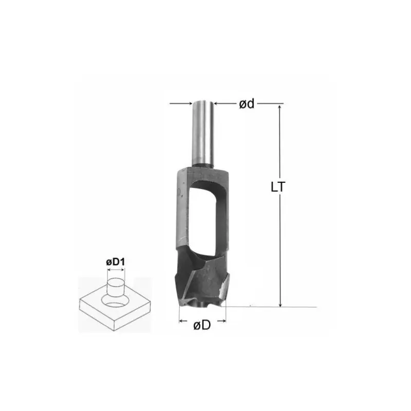Mèche à bouchonner diamètre 8mm Populaire