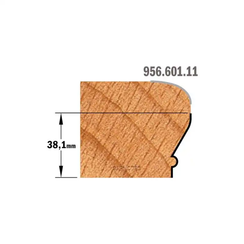 Fraise CMT pour volets à rouleaux, queue de 12 mm, profil B - CMT 956.701.11 Prix Choc