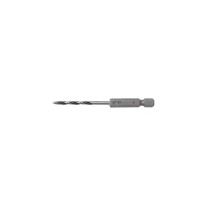 Expédié Aujourd'hui Mèche à bois hélicoïdale HSS hexagonale - Diamètre 3 x 59 mm