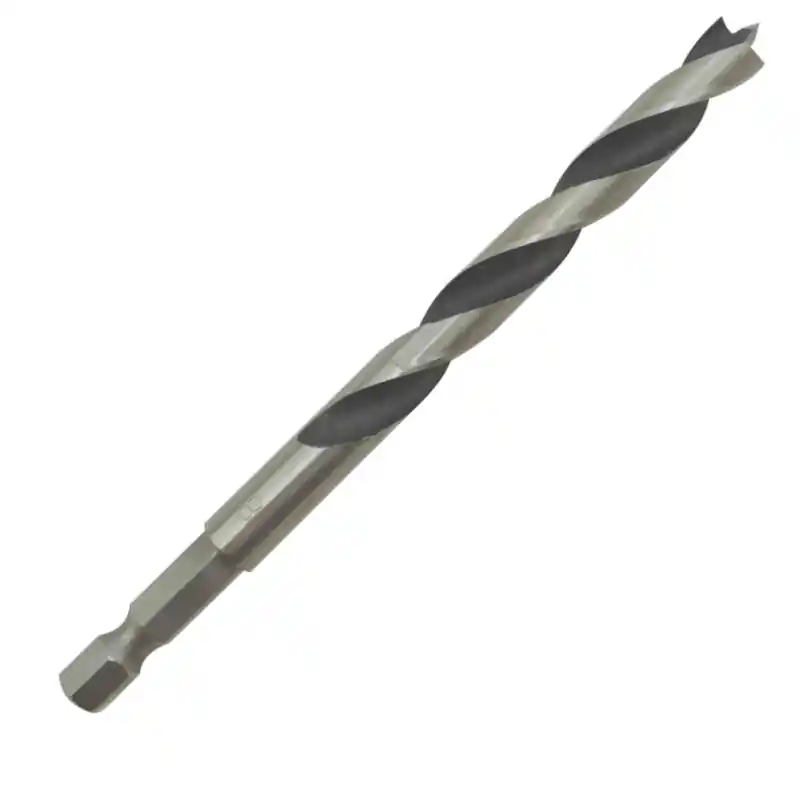 Remise Mèche à bois hélicoïdale HSS hexagonale - Diamètre 9 x 110 mm