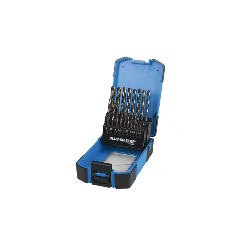 Coffret de 19 forets métaux HSS PLUS - Diamètre 1 à 10mm Prix Cassé
