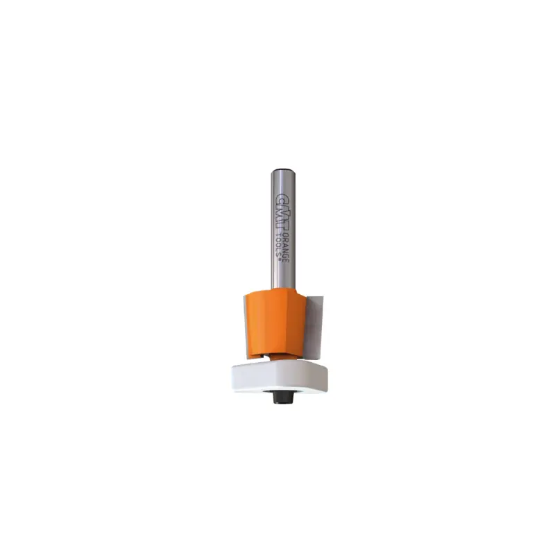 Meilleure Vente Fraise à Affleurer mélaminé - Diamètre 12.7 mm - Hauteur 12.7 mm - Queue de 8 mm