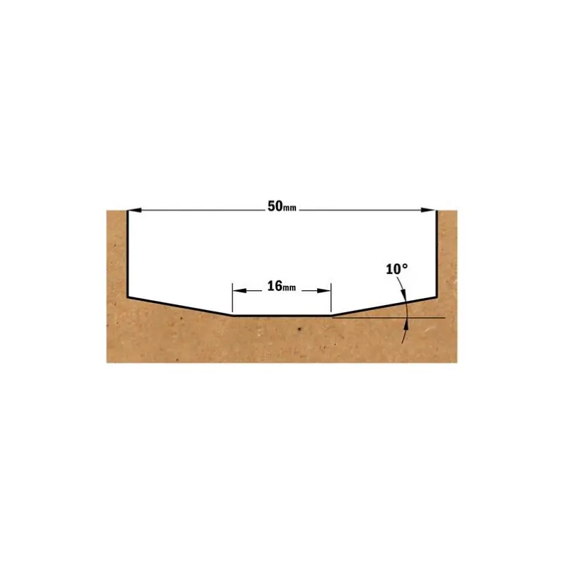 Paiement Sécurisé Fraise carbure pour montants de portes, queue de 12mm - CMT 970.502.11