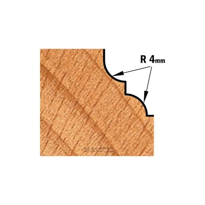 Fraise carbure pour moulure décorative, Queue de 12mm - CMT 945.787.11 Nouvel Arrivage