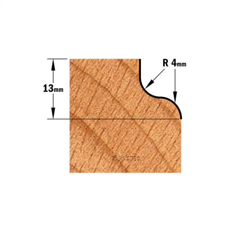 Fraise carbure pour moulure décorative, Queue de 8mm - CMT 959.040.11 Dernier Modèle