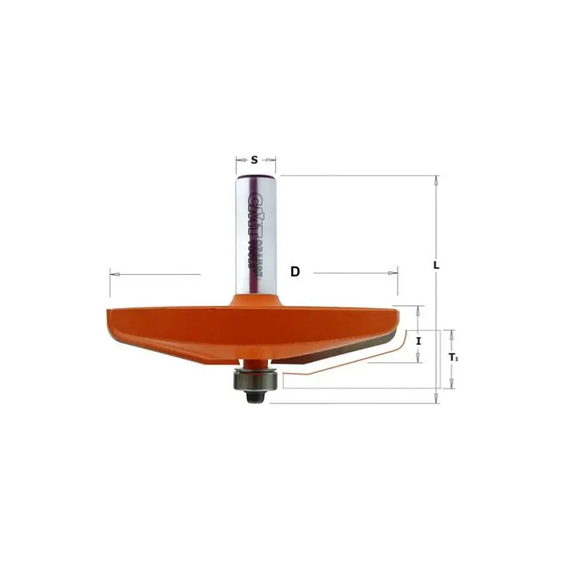 Fraise carbure à plate bande queue de 12 mm - CMT 990.503.11 Nouvel Arrivage