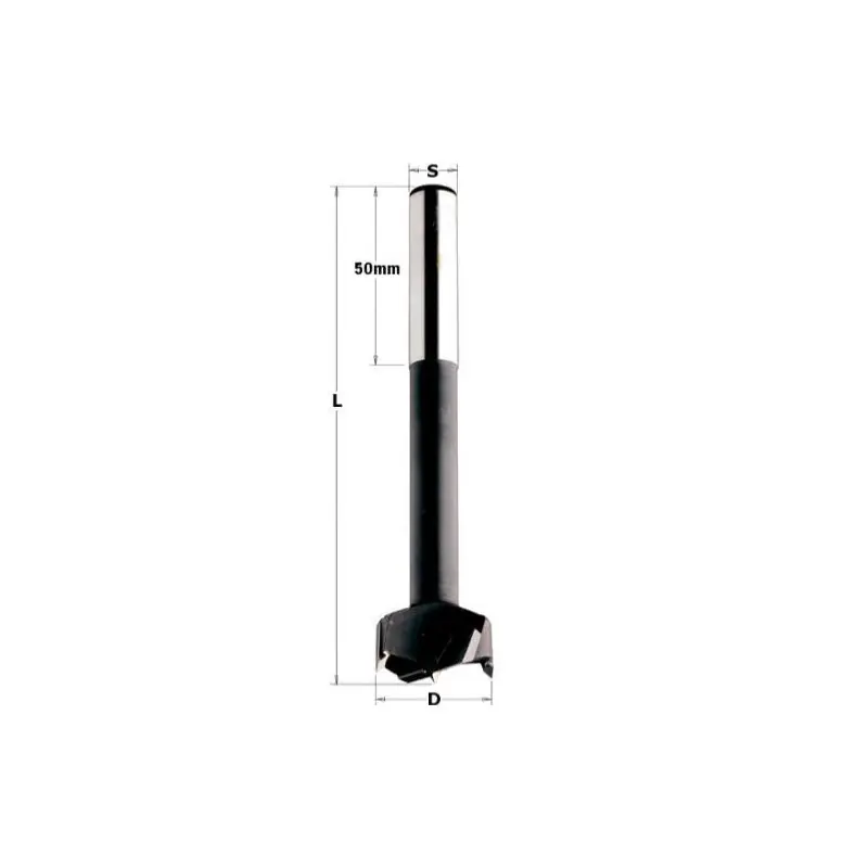Jusqu'à Épuisement Des Stocks Mèche à façonner carbure - Diamètre 60 mm - Longueur 140 mm - Queue de 13mm