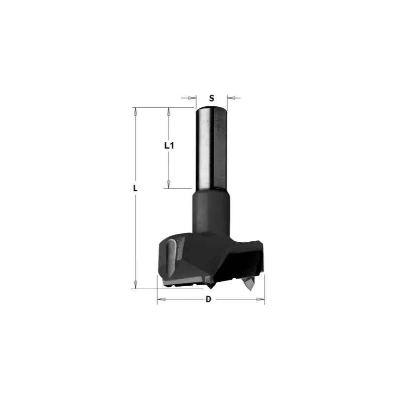 Expédié Aujourd'hui Mèche à façonner brise copeaux Ø 45x57 mm - Queue 10x26 mm - Rotation droite