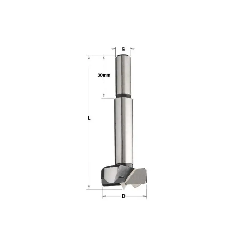 Réduction Mèche à façonner acier CMT - Diamètre 20 mm - Longueur 90 mm
