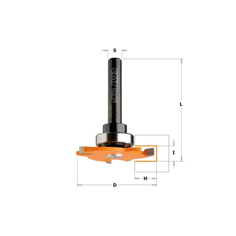 Paiement Sécurisé Kit fraise disque + arbre épaisseur 5 mm, queue de 8 mm - CMT 823