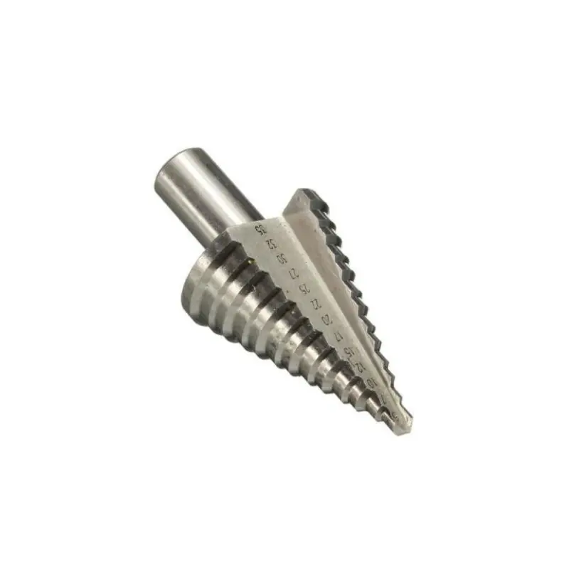 Foret étagé métal HSS Diamètre 6 à 38mm - 12 étages Solde