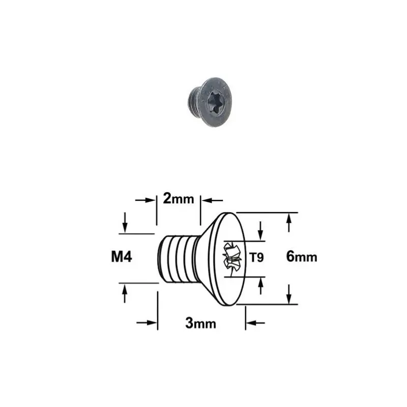 VIS TORX T9 - M4 X 2 X 3 Prix Choc