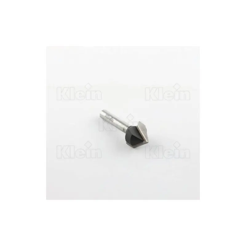 Pas Cher Fraise à rainurer en V 90° - Diamètre 38 mm - Queue de 8 mm