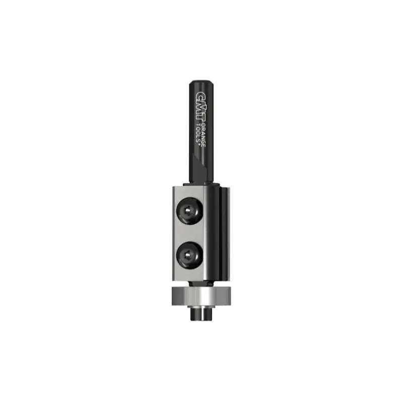 Soldes Fraise à Affleurer CMT à plaquettes - Diamètre 19 mm - Hauteur 12 mm - Queue de 8 mm