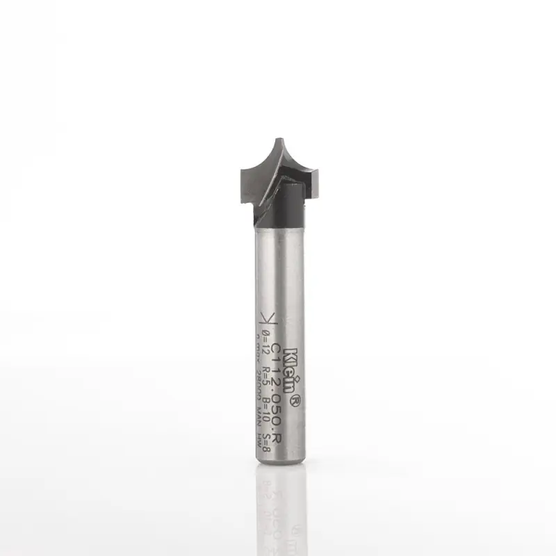 Fraise à quart de rond - Rayon 5 mm - Ø12 mm - Queue de 8 mm Quantité Limitée