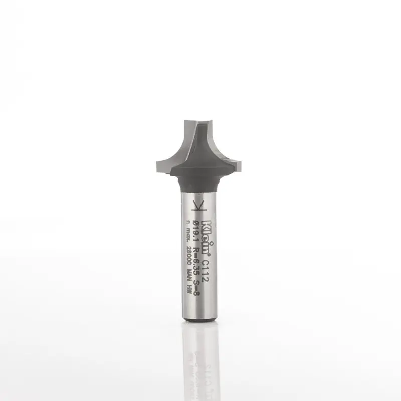 Fraise à quart de rond - Rayon 9,5 mm - Queue de 8 mm Livraison Express