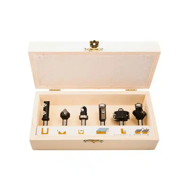 Coffret de fraises à plaquettes 8mm - Set de base Meilleure Vente