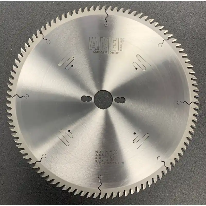Paiement Sécurisé Lame circulaire carbure BOIS - Ø300 x 30mm - 96 Dents - Ep 3,2/2,2 - AKE