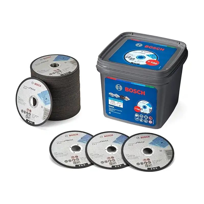 Boite de 100 disques à tronçonner pour le métal Ø125mm Must-Have