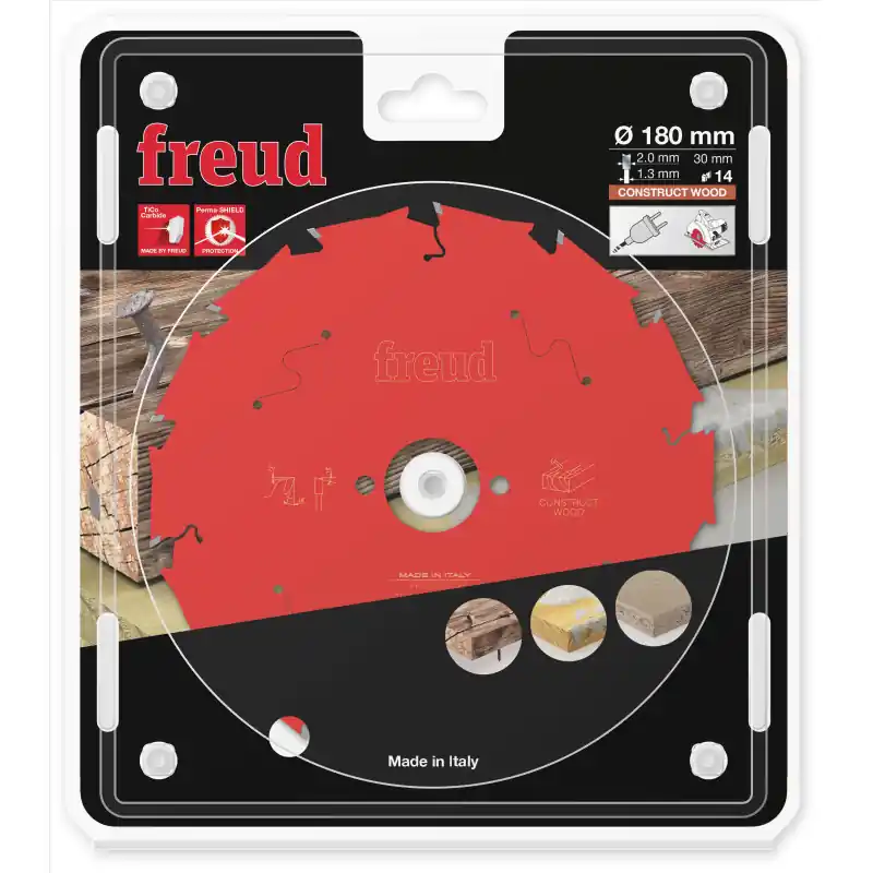 Lame circulaire carbure CONSTRUCTION - Ø180 x 30mm - 14 Dents Offre Du Jour