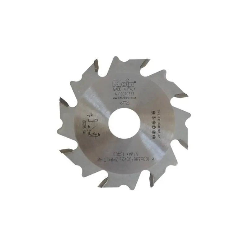 Prix Cassé Lame carbure pour LAMELLO - Diamètre 100mm - Alésage 22mm - Epaisseur 3,97mm - 12 dents