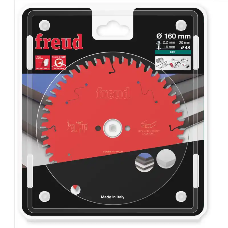 Lame de scie circulaire pour HPL - Ø160 x 20mm - 48 Dents Seulement Aujourd'hui