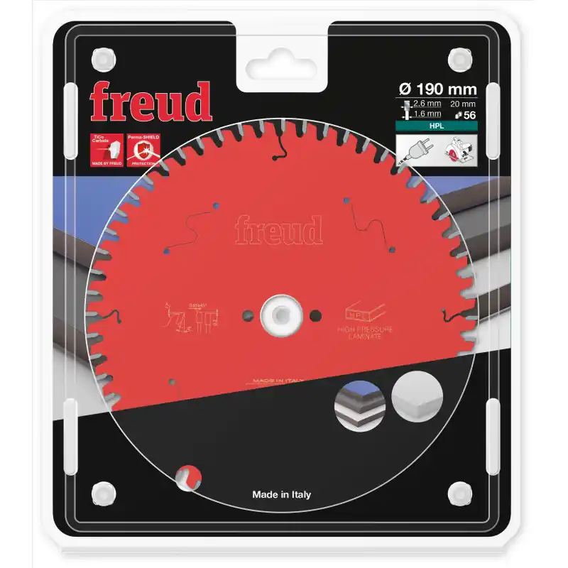 Soldes Lame de scie circulaire pour HPL - Ø190 x 20mm - 56 Dents