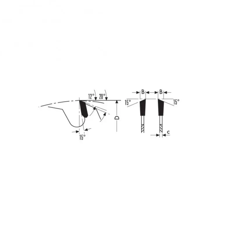 Lame circulaire BOIS - Ø150 x 30mm - 24 Dents Prix Réduit