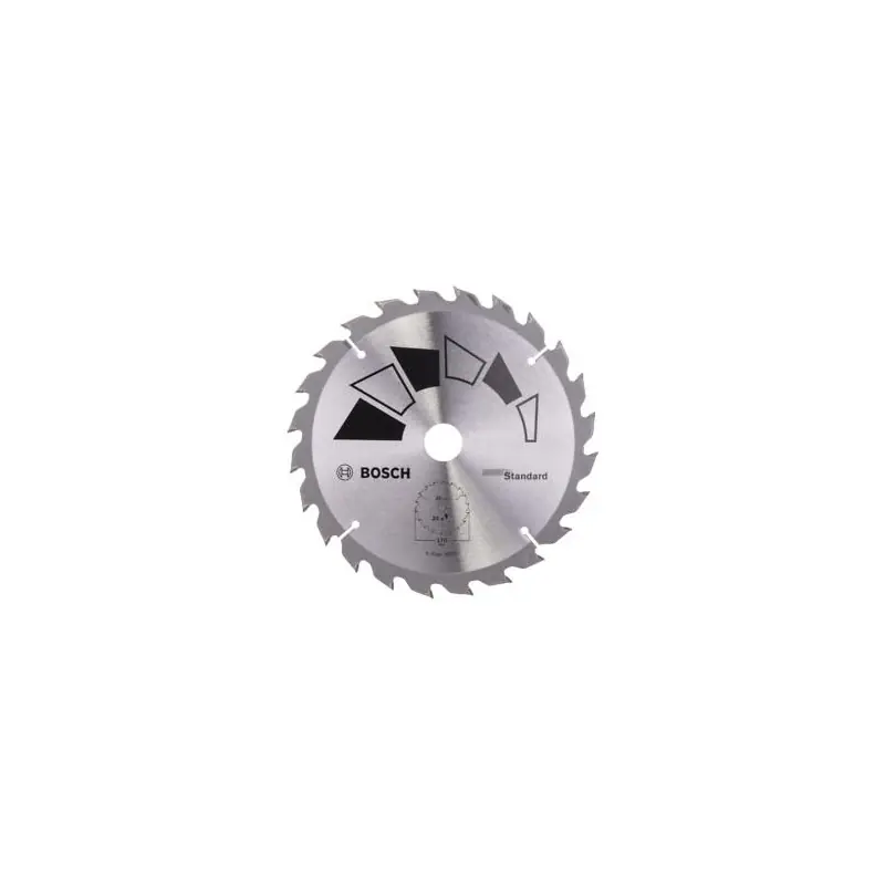 Lame circulaire BOIS Ø170 x 20mm - 24 dents Dernière Chance